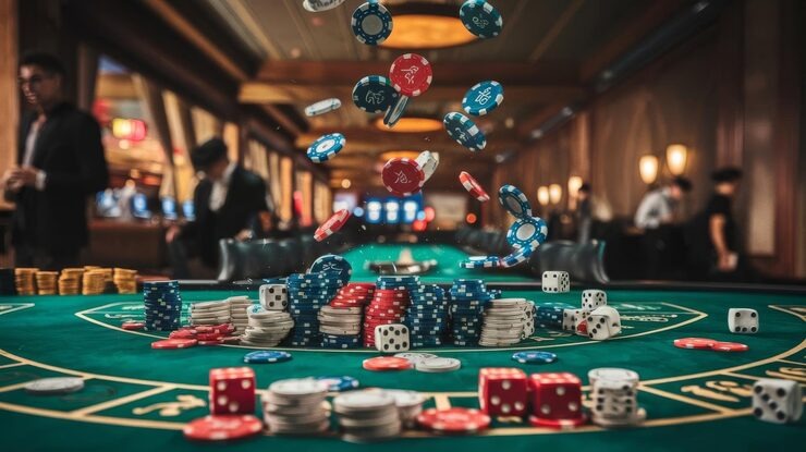 bwo303 Spadegaming live blackjack table with professional dealer